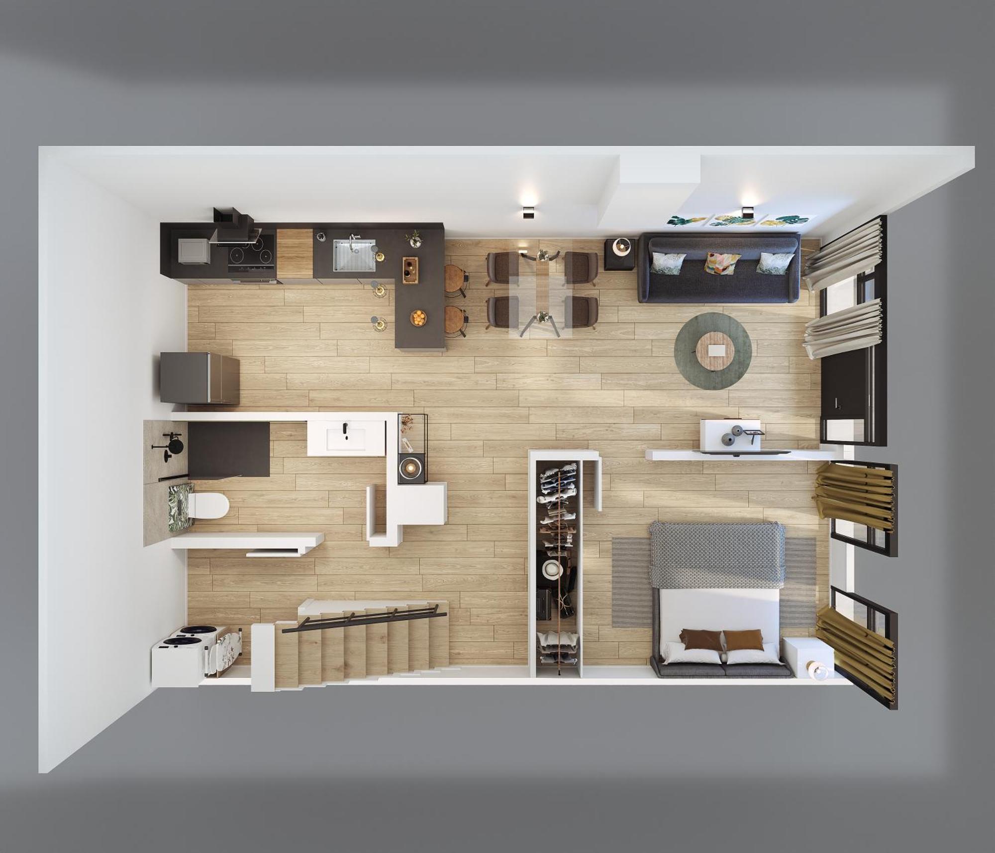 Appartement Duplex Moderno Y Acogedor Junto A Atocha à Madrid Extérieur photo